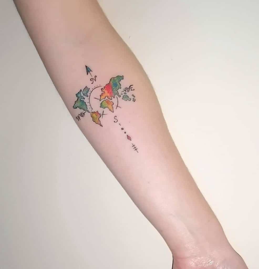 Petits tatouages d'avant-bras significatifs Prisoninksam