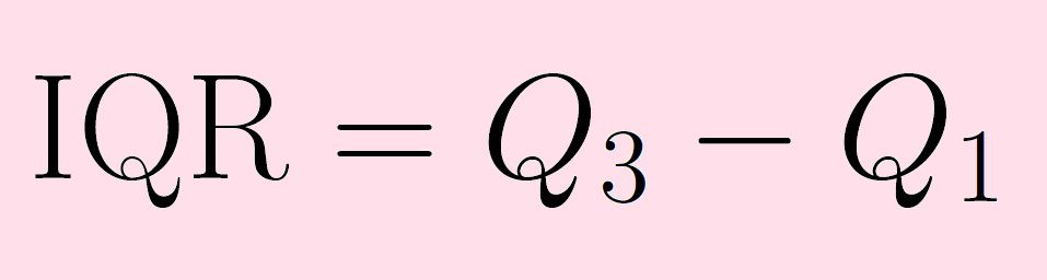 Definition Interquartile Range Finance